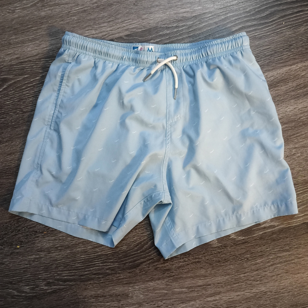 Stylish Kids Sky Blue Swim Trunks